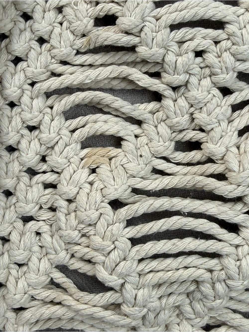 Handmade Ivory Crochet Bible Book Cover Boho